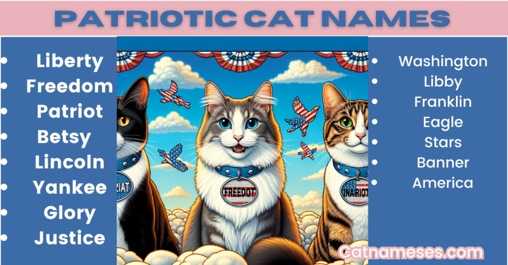 Patriotic Cat Names