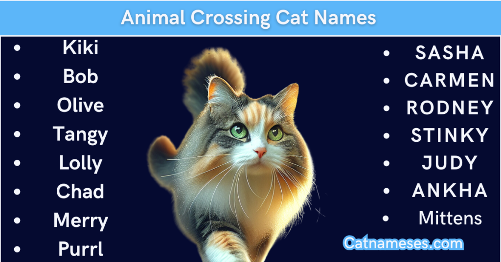 Animal Crossing Cat Names