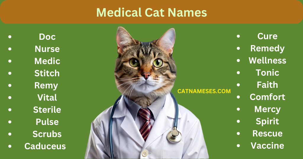 Medical Cat Names