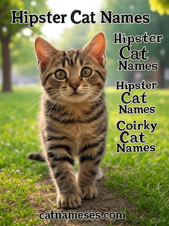 Hipster Cat Names