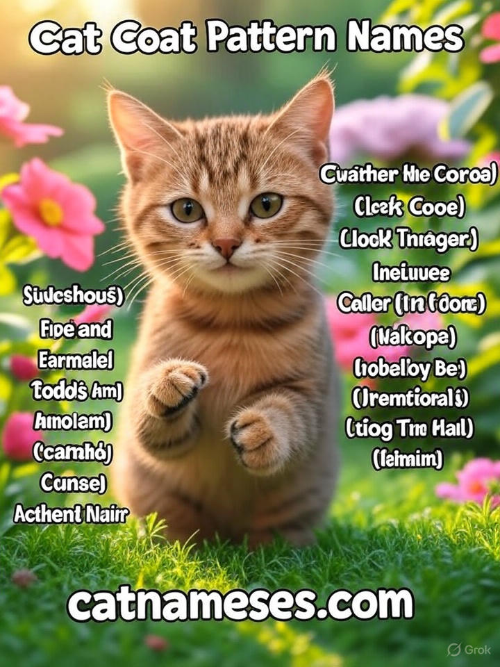 Cat Coat Pattern Names