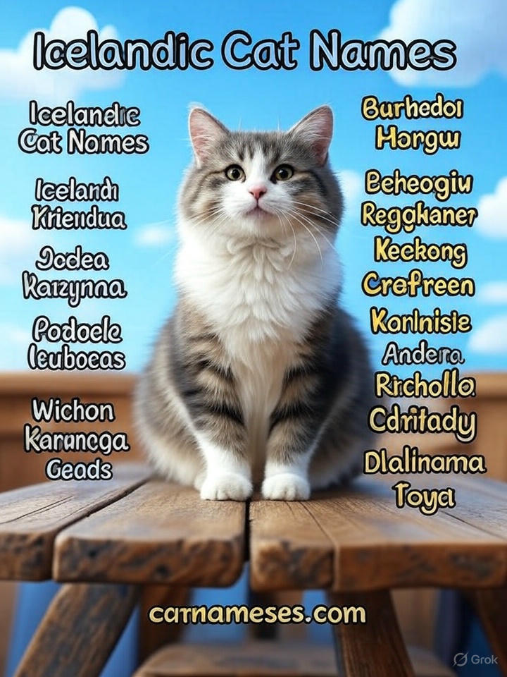 Icelandic Cat Names