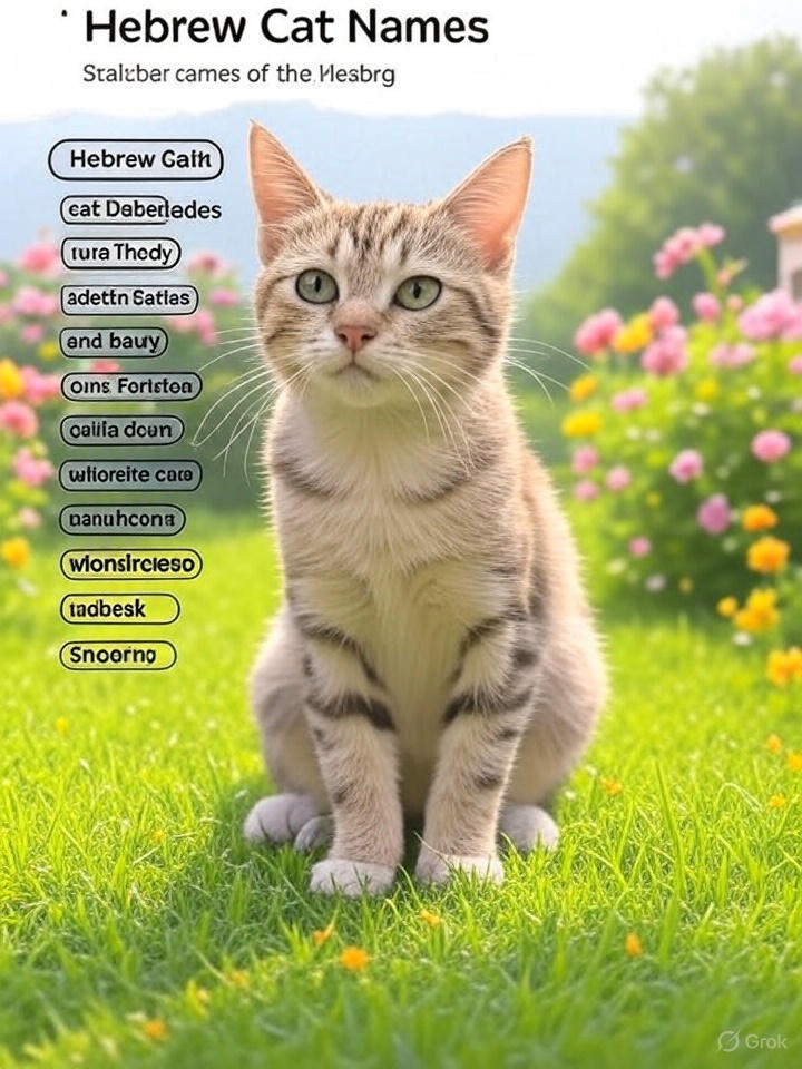 Hebrew Cat Names