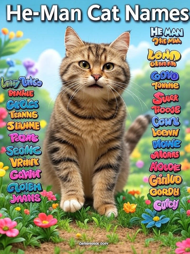 He-Man Cat Names