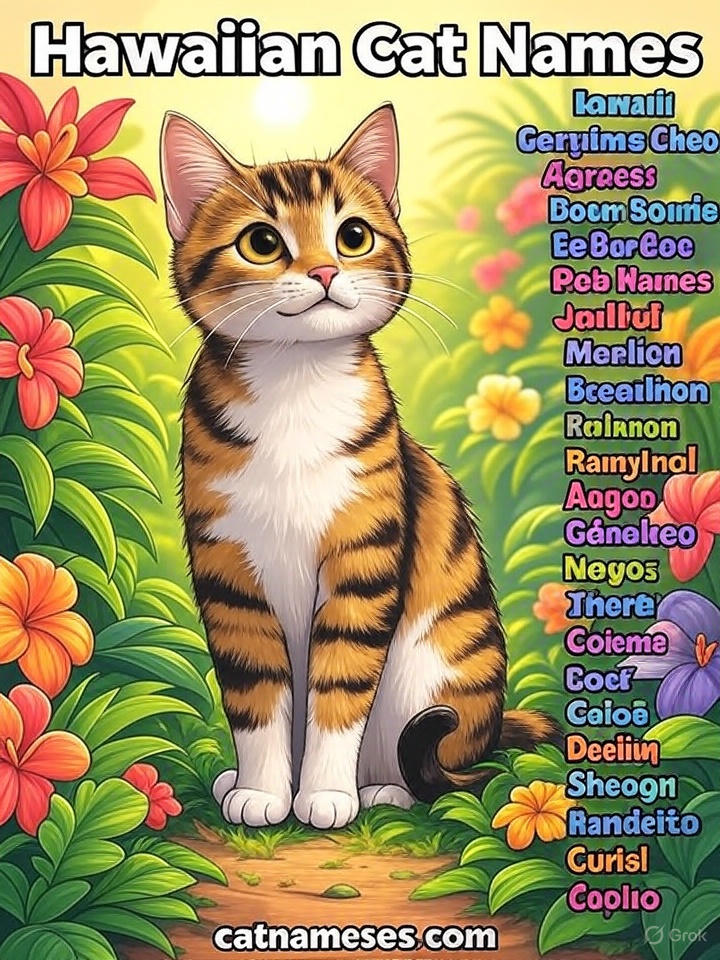Hawaiian Cat Names