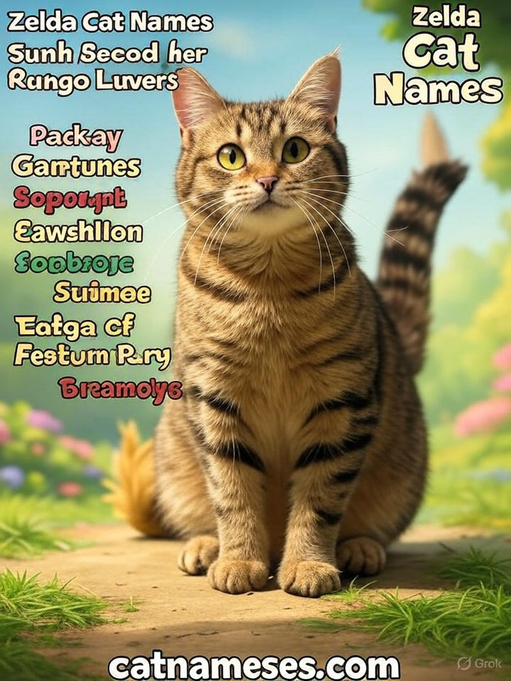 Zelda Cat Names
